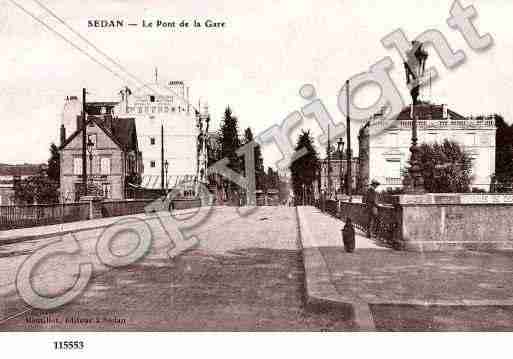 Ville de SEDAN, carte postale ancienne