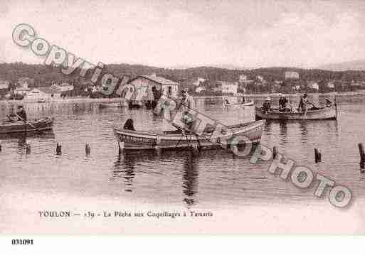 Ville de TAMARIS, carte postale ancienne