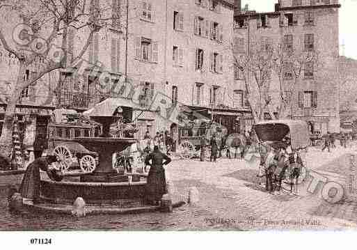 Ville de TOULON, carte postale ancienne