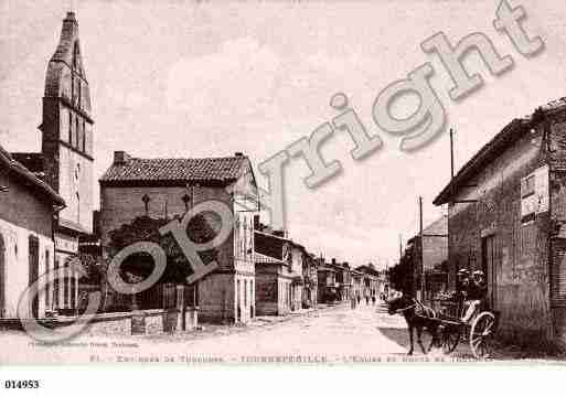 Ville de TOURNEFEUILLE, carte postale ancienne