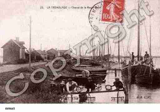 Ville de TREMBLADE(LA), carte postale ancienne