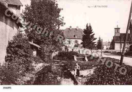 Ville de VALDOIE, carte postale ancienne