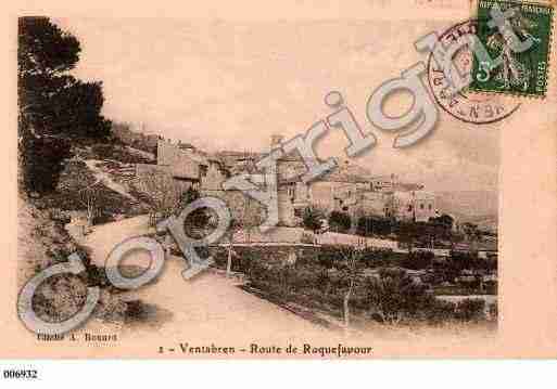 Ville de VENTABREN, carte postale ancienne