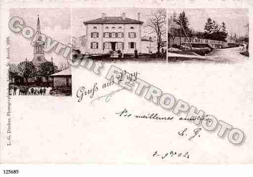 Ville de VIGY, carte postale ancienne