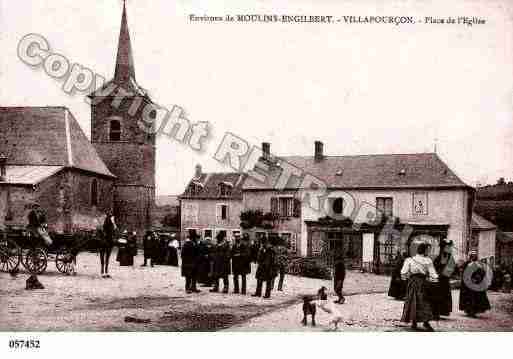 Ville de VILLAPOURCON, carte postale ancienne