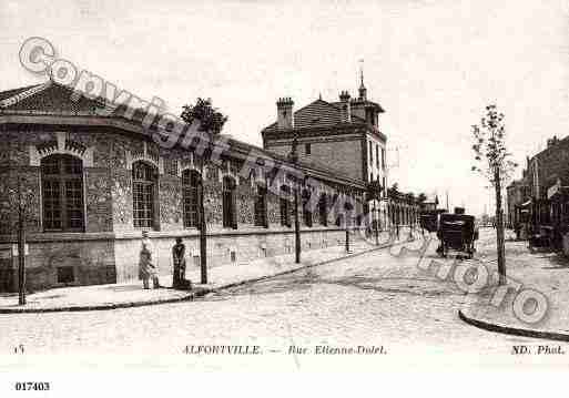 Ville de ALFORTVILLE, carte postale ancienne