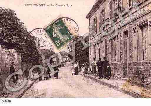 Ville de BETHEMONTLAFORET, carte postale ancienne