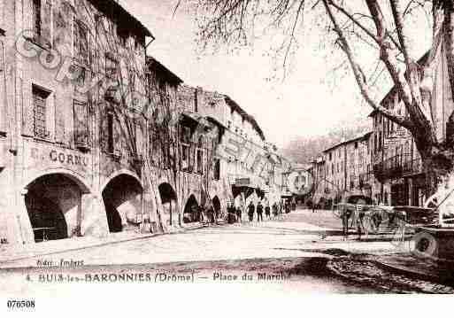 Ville de BUISLESBARONNIES, carte postale ancienne