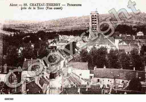 Ville de CHATEAUTHIERRY, carte postale ancienne