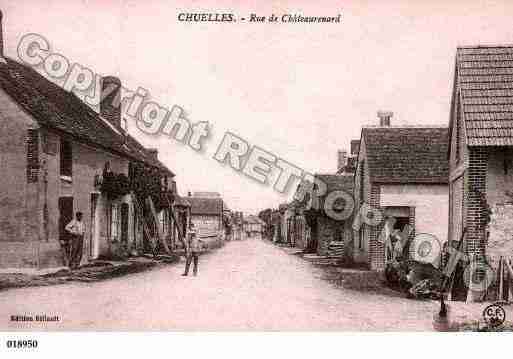 Ville de CHUELLES, carte postale ancienne