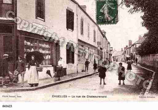 Ville de CHUELLES, carte postale ancienne