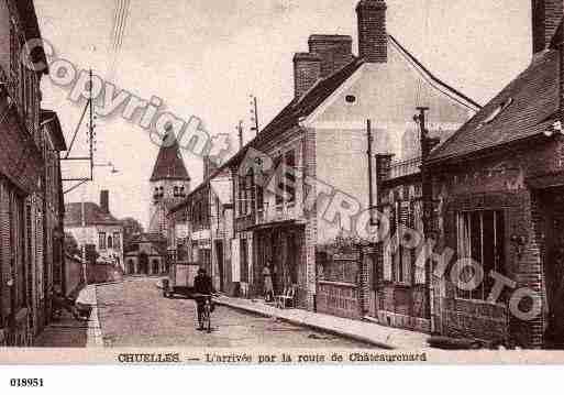 Ville de CHUELLES, carte postale ancienne