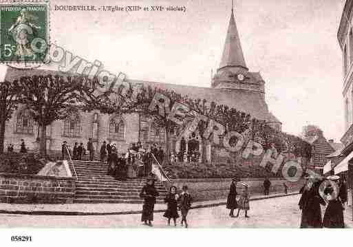 Ville de DOUDEVILLE, carte postale ancienne