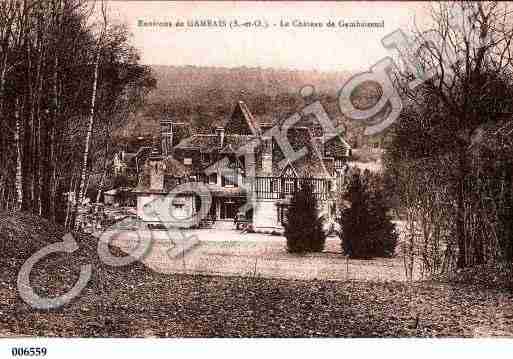 Ville de GAMBAISEUIL, carte postale ancienne