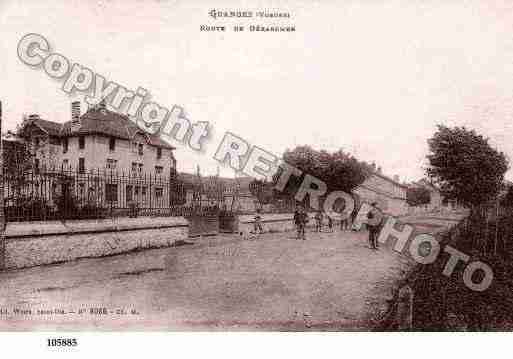 Ville de GRANGESSURVOLOGNE, carte postale ancienne