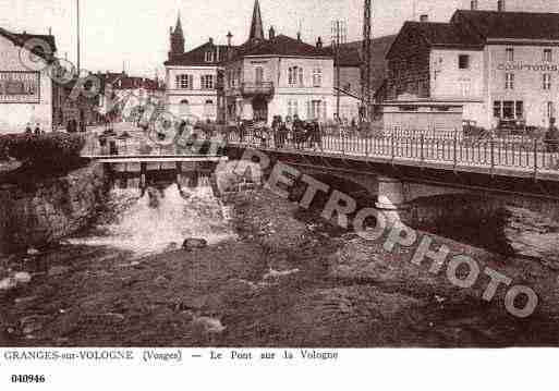 Ville de GRANGESSURVOLOGNE, carte postale ancienne