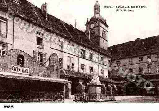 Ville de LUXEUILLESBAINS, carte postale ancienne