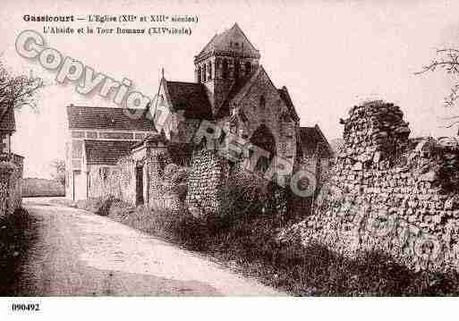 Ville de MANTES, carte postale ancienne