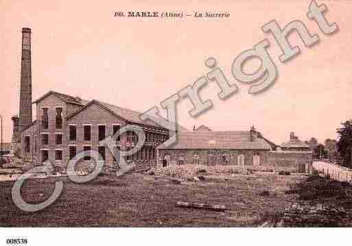 Ville de MARLE, carte postale ancienne