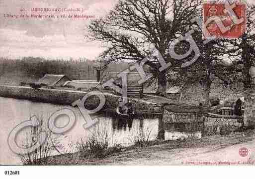 Ville de MERDRIGNAC, carte postale ancienne