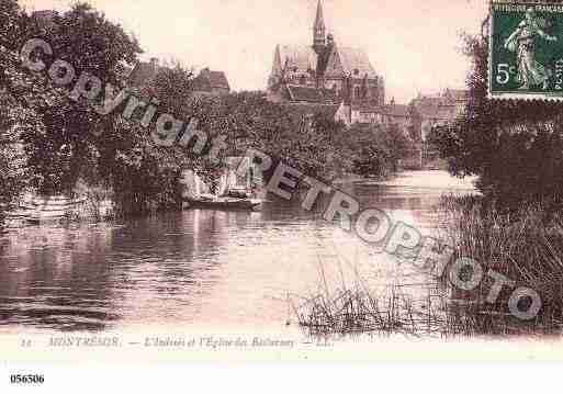 Ville de MONTRESOR, carte postale ancienne