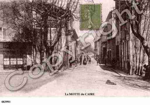 Ville de MOTTEDUCAIRE(LA), carte postale ancienne