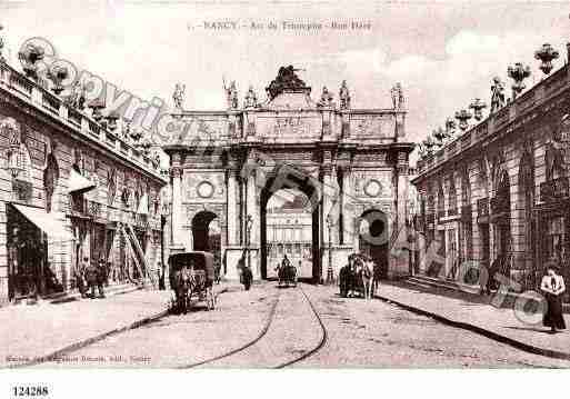 Ville de NANCY, carte postale ancienne