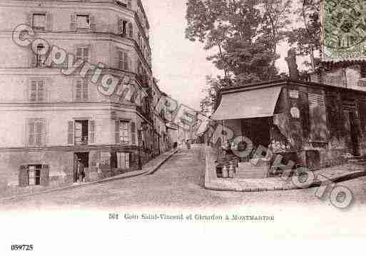 Ville de PARIS18, carte postale ancienne