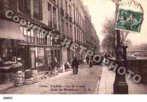 Ville de PARIS4, carte postale ancienne