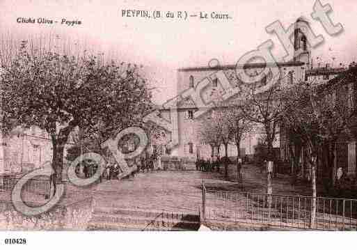 Ville de PEYPIN, carte postale ancienne