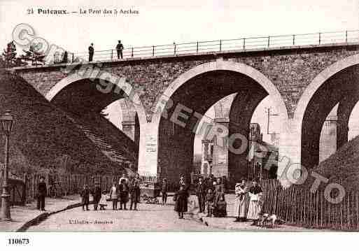 Ville de PUTEAUX, carte postale ancienne