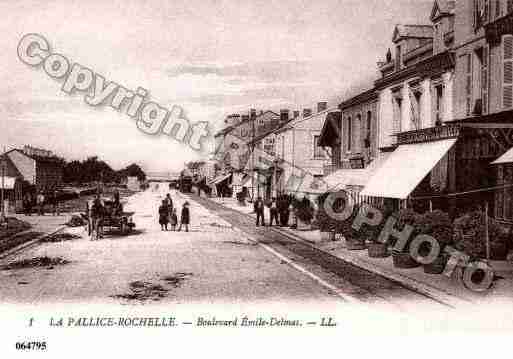 Ville de ROCHELLE(LA), carte postale ancienne