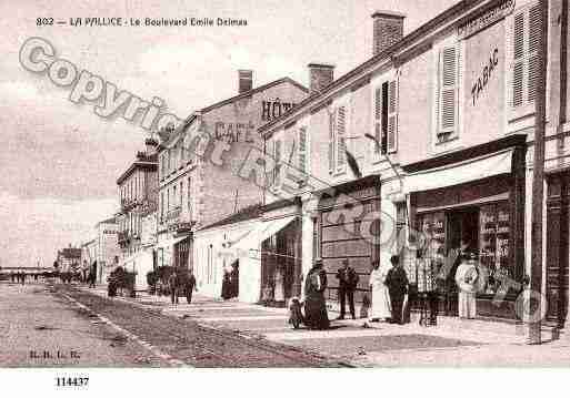 Ville de ROCHELLE(LA), carte postale ancienne