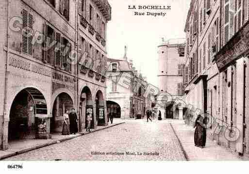 Ville de ROCHELLE(LA), carte postale ancienne