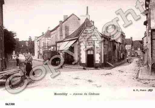 Ville de ROMILLYSURSEINE, carte postale ancienne