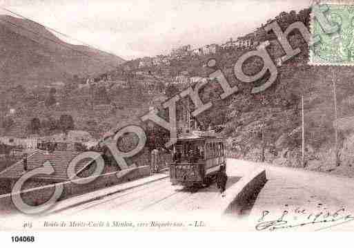 Ville de ROQUEBRUNECAPMARTIN, carte postale ancienne