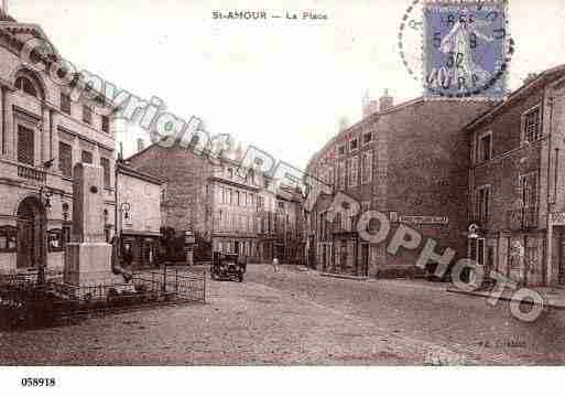 Ville de SAINTAMOUR, carte postale ancienne