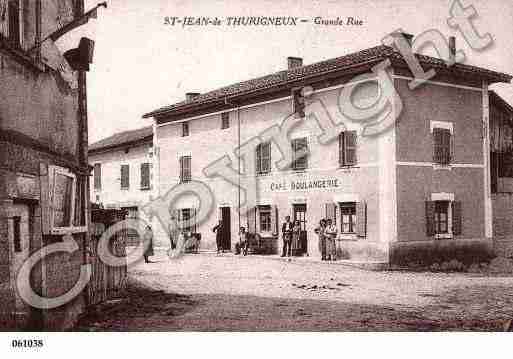 Ville de SAINTJEANDETHURIGNEUX, carte postale ancienne