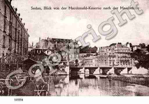 Ville de SEDAN, carte postale ancienne