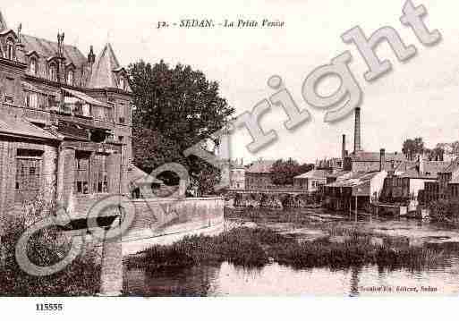 Ville de SEDAN, carte postale ancienne