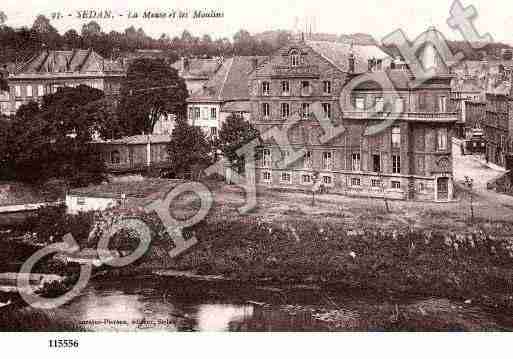 Ville de SEDAN, carte postale ancienne