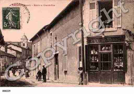 Ville de TANNOIS, carte postale ancienne