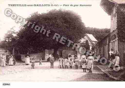 Ville de THEUVILLEAUXMAILLOTS, carte postale ancienne