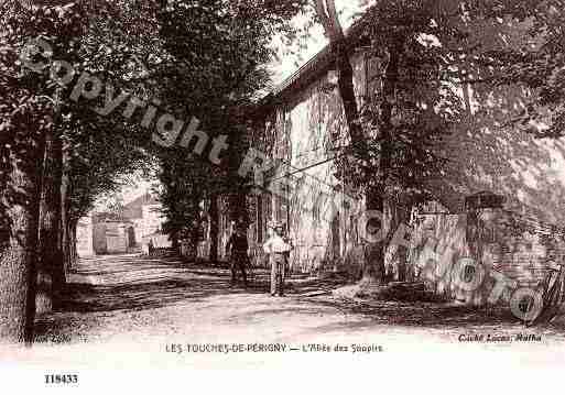 Ville de TOUCHESDEPERIGNY(LES), carte postale ancienne