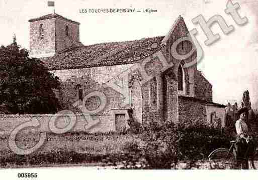 Ville de TOUCHESDEPERIGNY(LES), carte postale ancienne