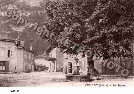 Ville de VEUREYVOROIZE, carte postale ancienne