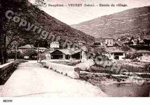 Ville de VEUREYVOROIZE, carte postale ancienne