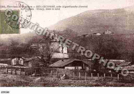 Ville de AIGUEBLANCHE, carte postale ancienne