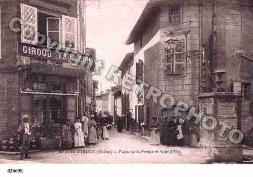 Ville de BOISD'OINGT(LE), carte postale ancienne