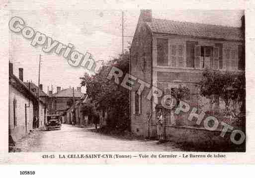 Ville de CELLESTCYR(LA), carte postale ancienne